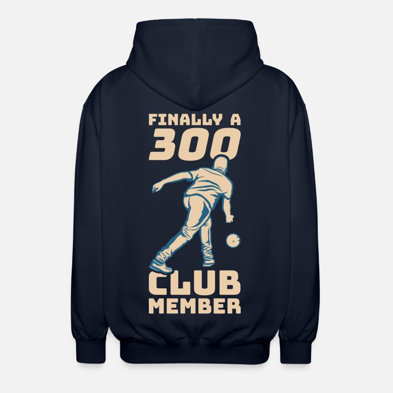300 points bowling - Veste à capuche unisexe - marine