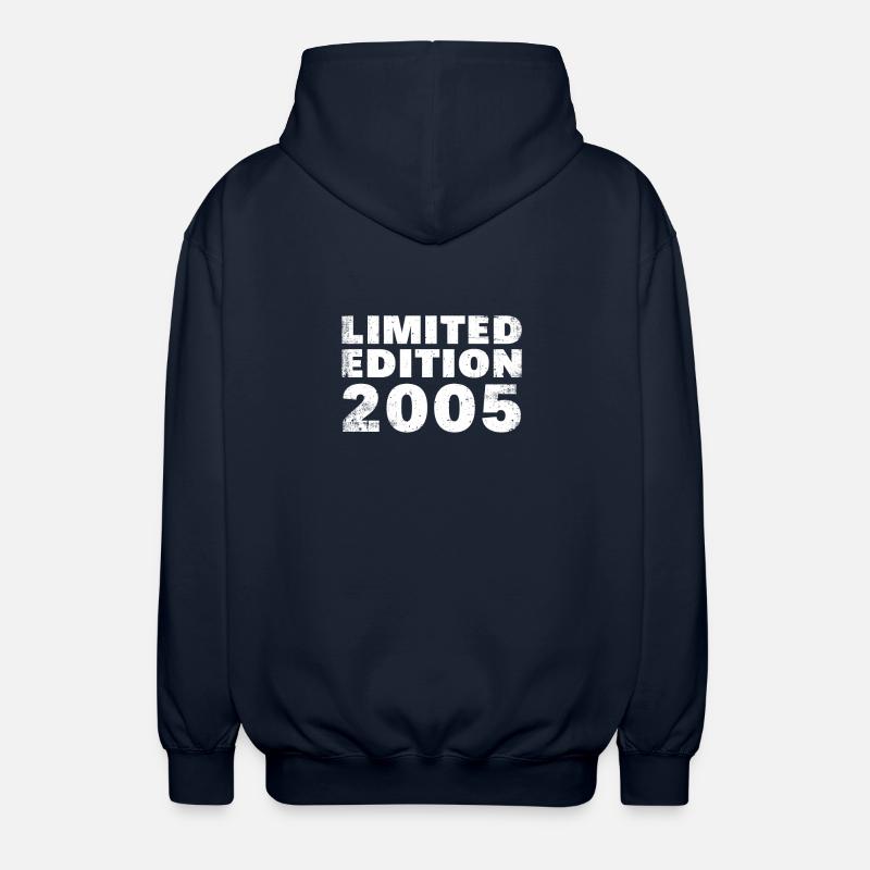 Edition limitée 2005 - Veste à capuche unisexe - marine