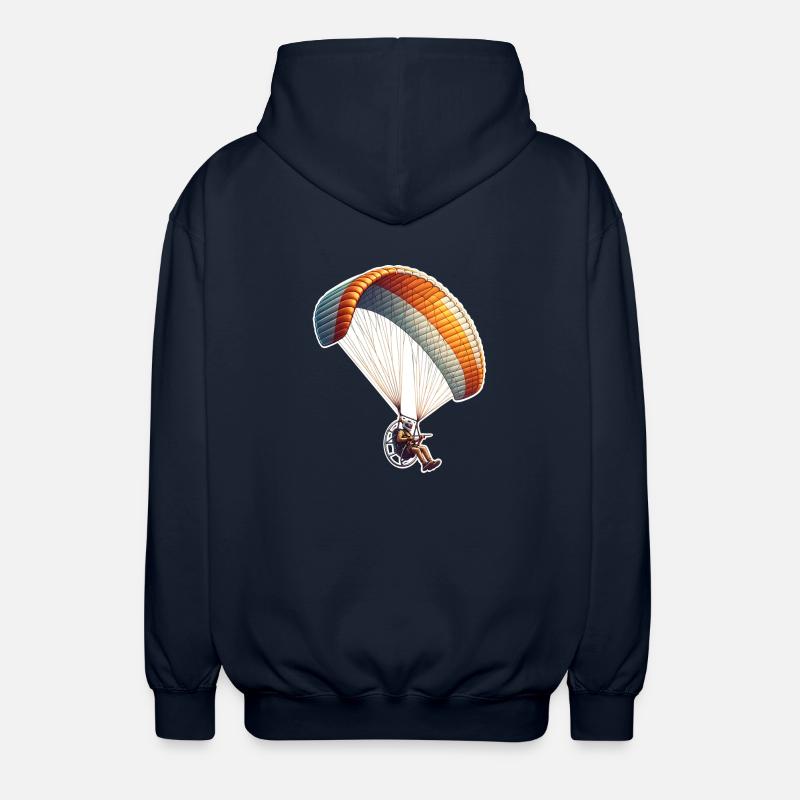 Motorschirm Paramotor - Unisex Hooded Jacket - navy