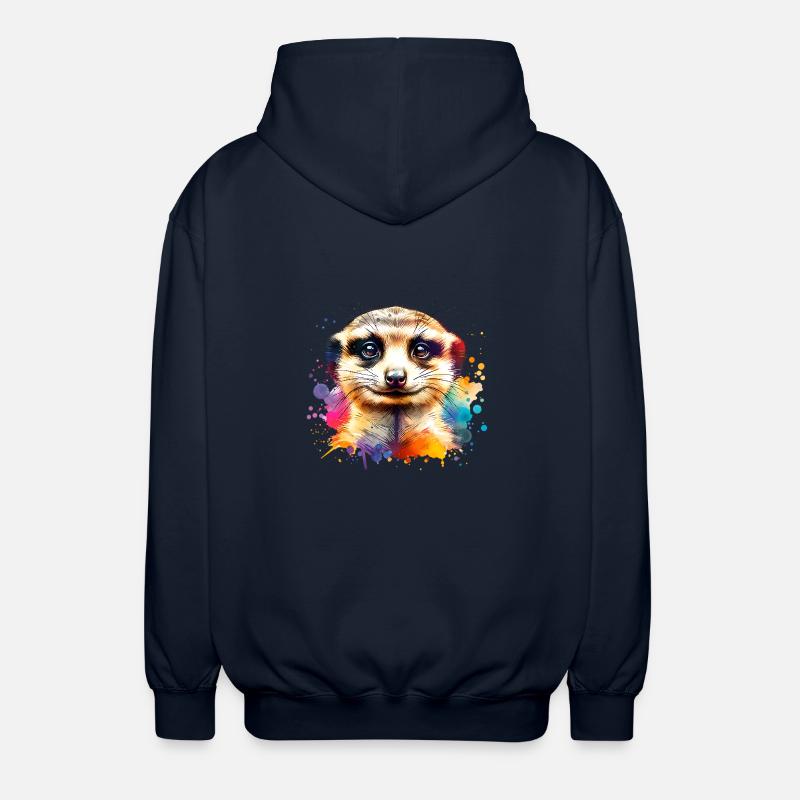 Erdmännchen - Unisex Kapuzenjacke - Navy