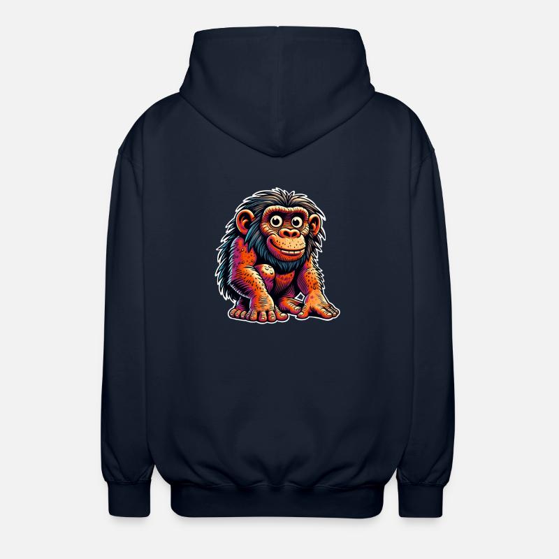 Neandertaler - Unisex Kapuzenjacke - Navy
