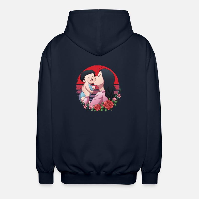 Mama der Fee Eins - Unisex Kapuzenjacke - Navy