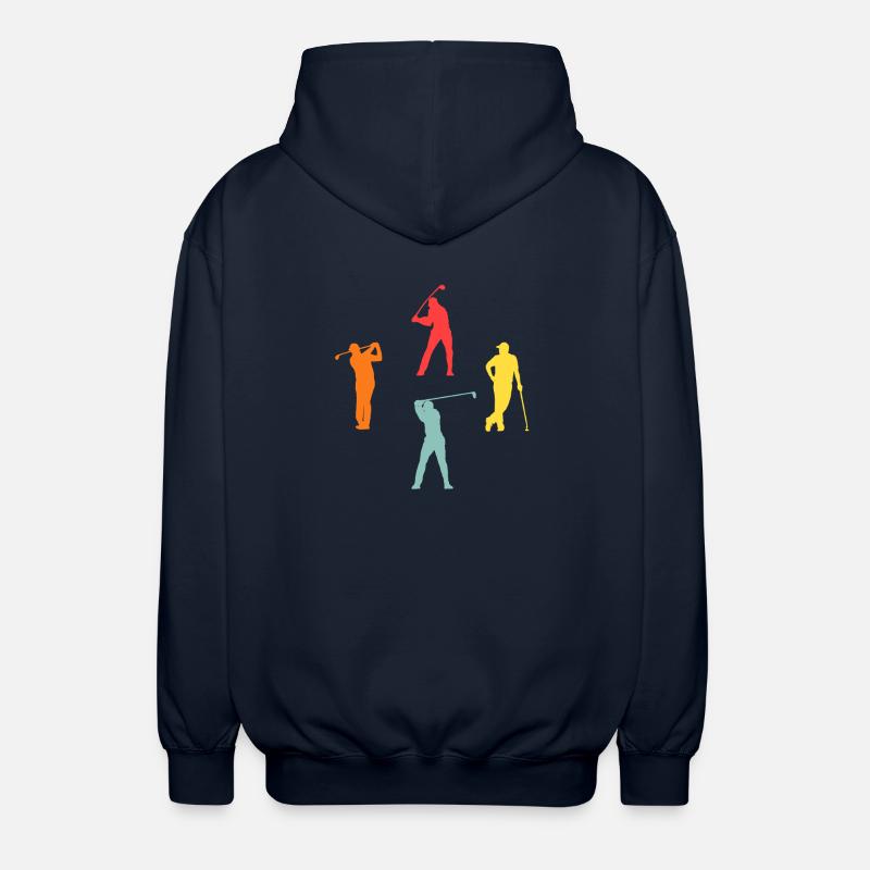 Golfer Evolution Golf - Unisex Hooded Jacket - navy