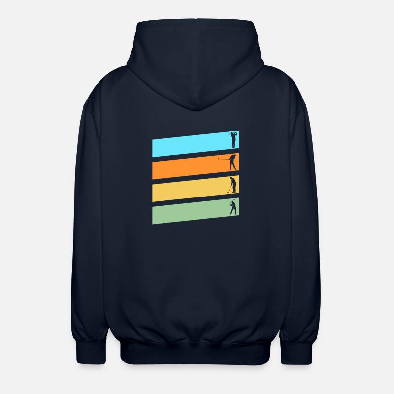 Golf des golfeurs - Veste à capuche unisexe - marine