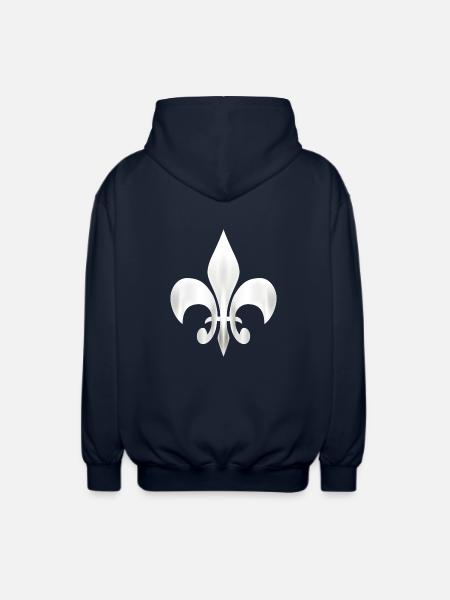 Lilie 3 - Unisex Kapuzenjacke - Navy