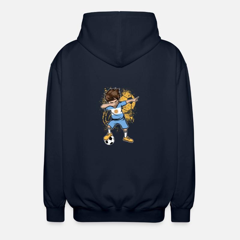de l'Argentine Coupe du monde - Veste à capuche unisexe - marine