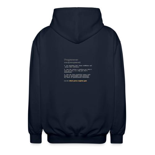 Programmer - Unisex Hooded Jacket