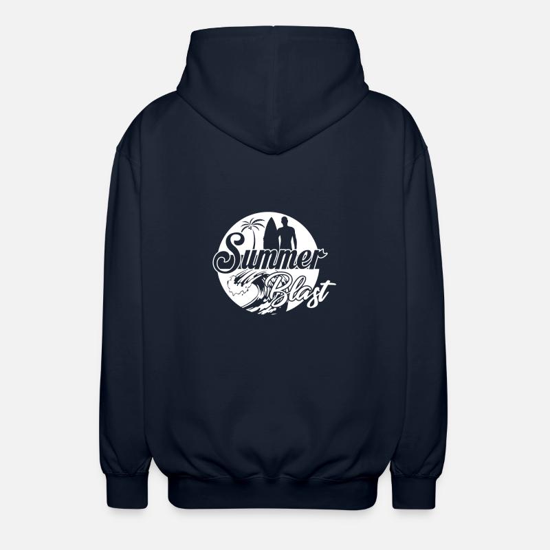 Paradis d'été doux cadeau cool - Veste à capuche unisexe - marine