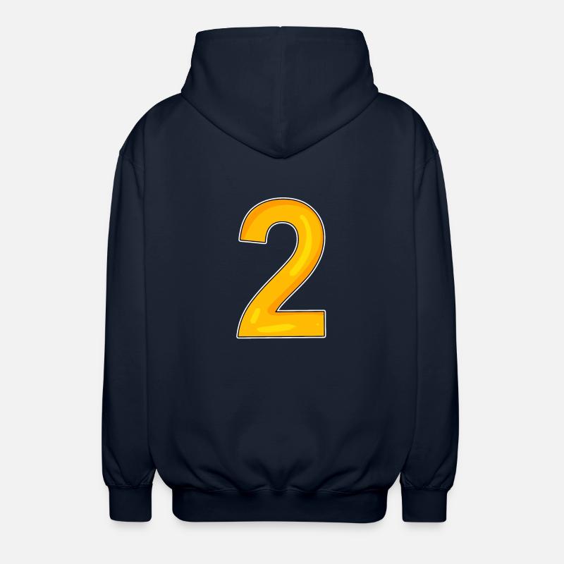 2 - Unisex Kapuzenjacke - Navy