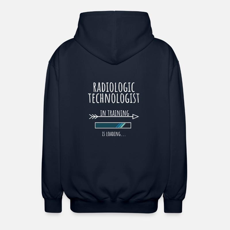 Radiologic Technologist in Ausbildung Beruf - Unisex Kapuzenjacke - Navy