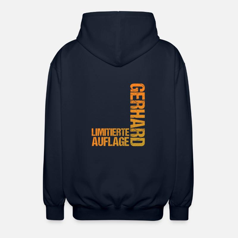 Gerhard - Unisex Hooded Jacket - navy