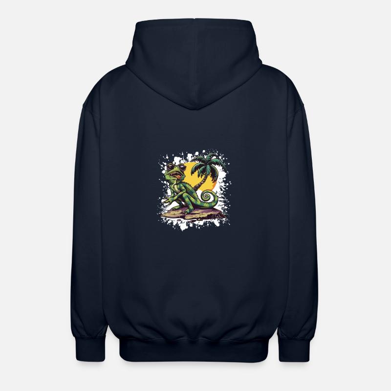 Vacances d’été Chameleon - Veste à capuche unisexe - marine