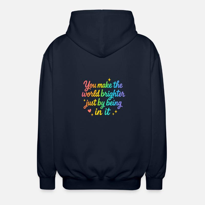 702361B6 A096 4D5F 8316 0EED26D19DE9 - Unisex Kapuzenjacke - Navy