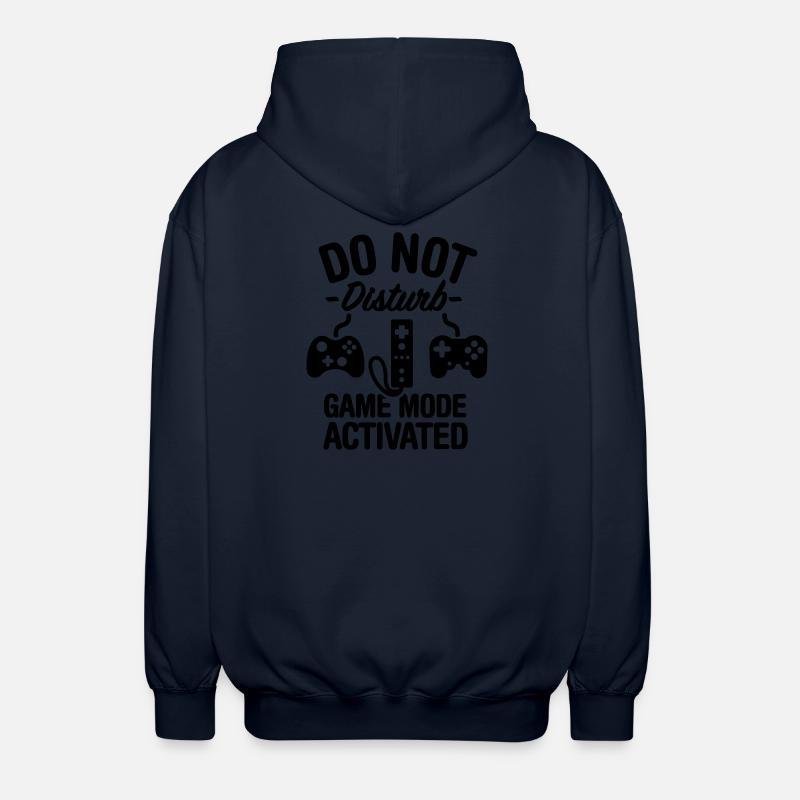 Do not disturb game mode activated - Unisex Kapuzenjacke - Navy