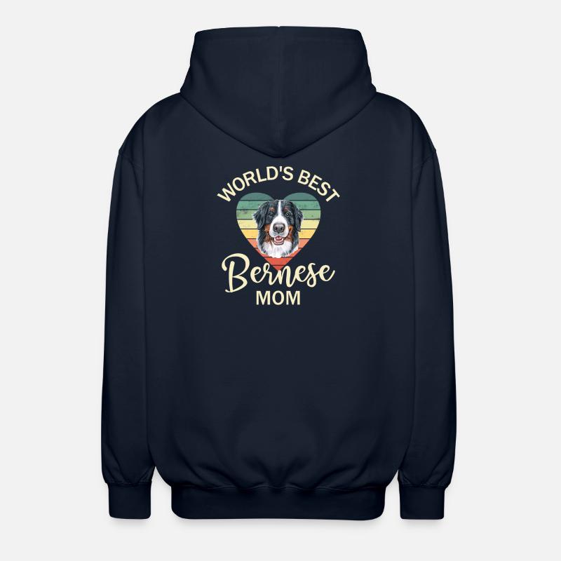 Bouvier bernois - Veste à capuche unisexe - marine