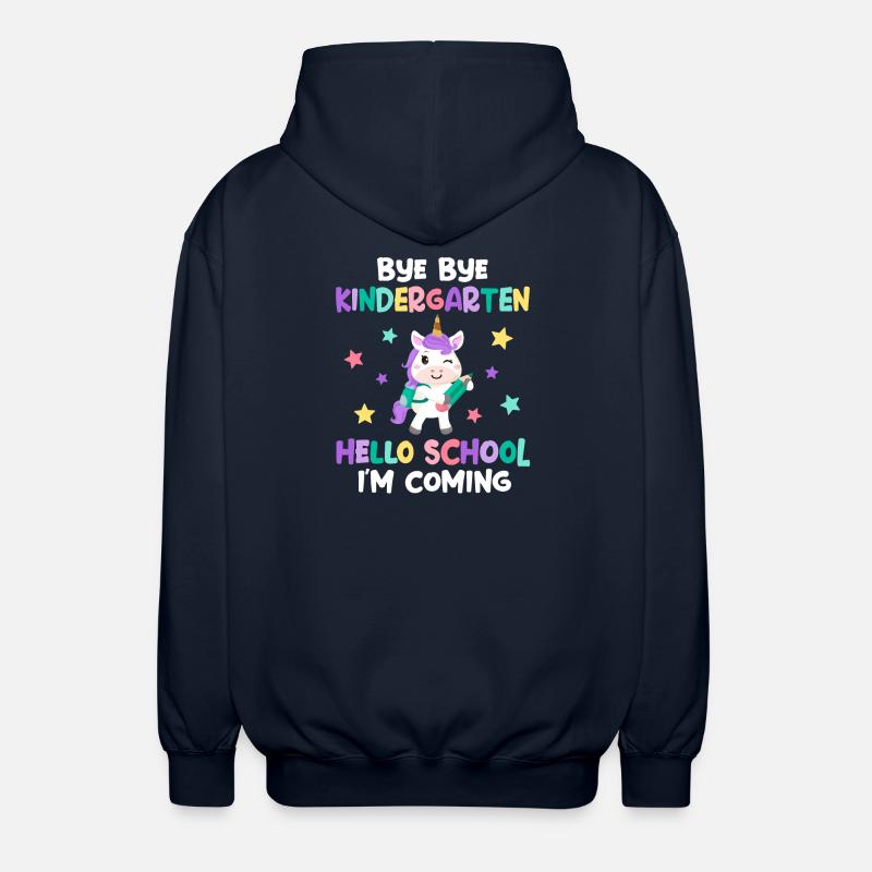 Schule 1. Klasse Einschulung - Unisex Kapuzenjacke - Navy