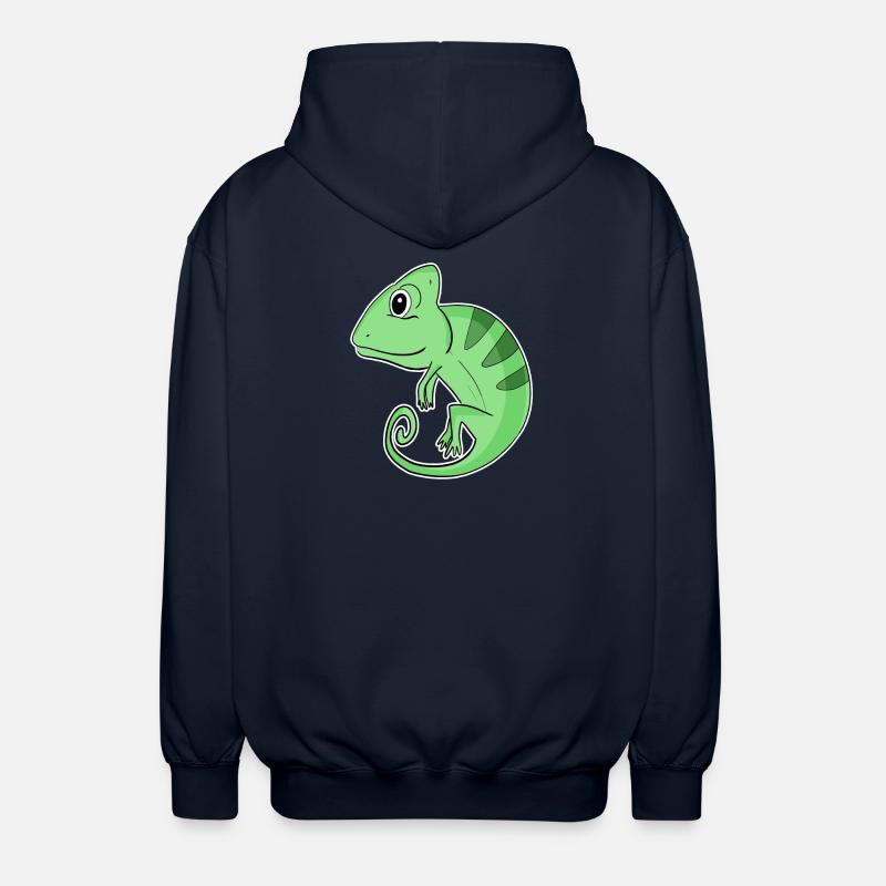 Caméléons Caméléon - Veste à capuche unisexe - marine