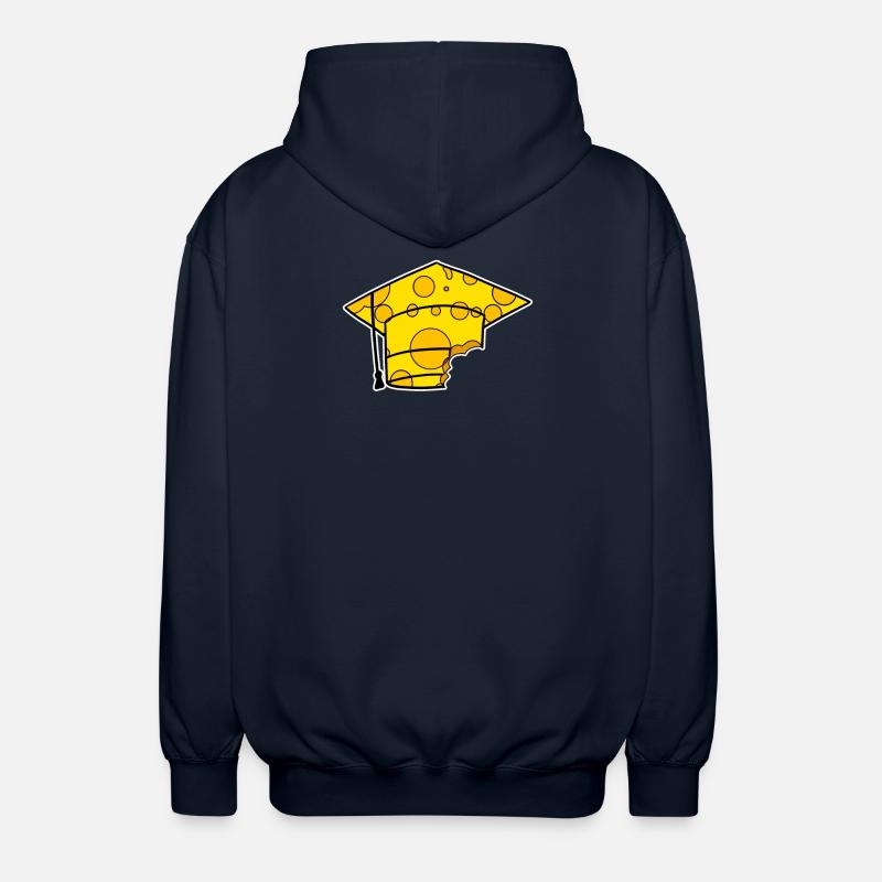 Studium Abschluss Absolventenkappe - Unisex Kapuzenjacke - Navy