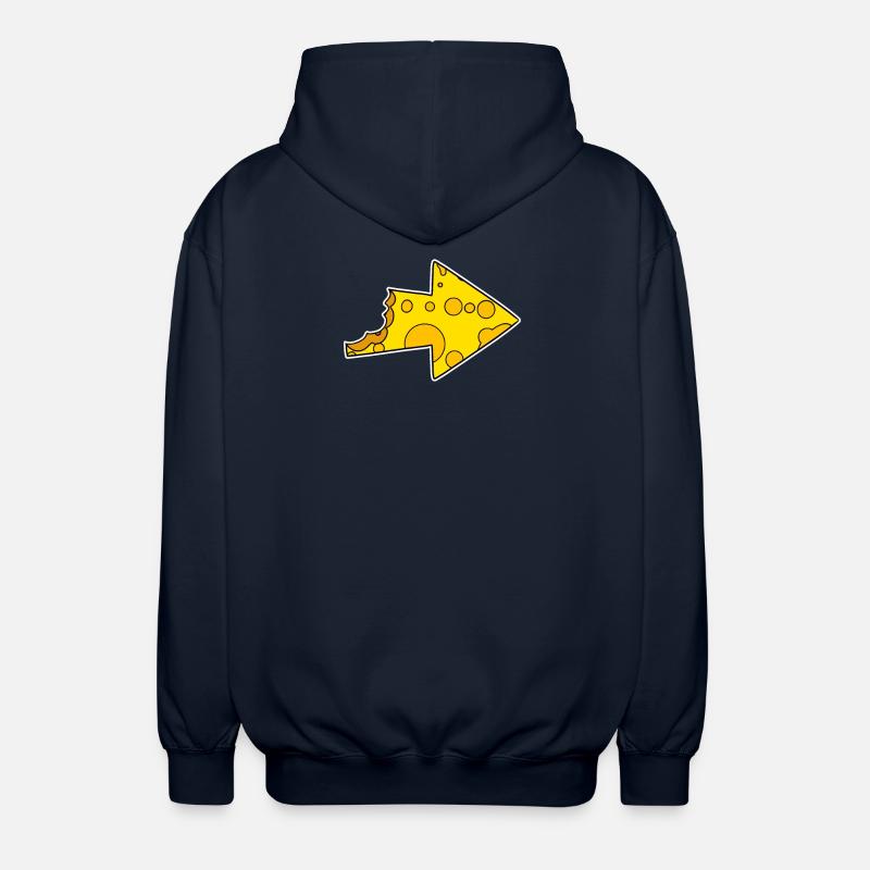 Fromage Arrow - Veste à capuche unisexe - marine