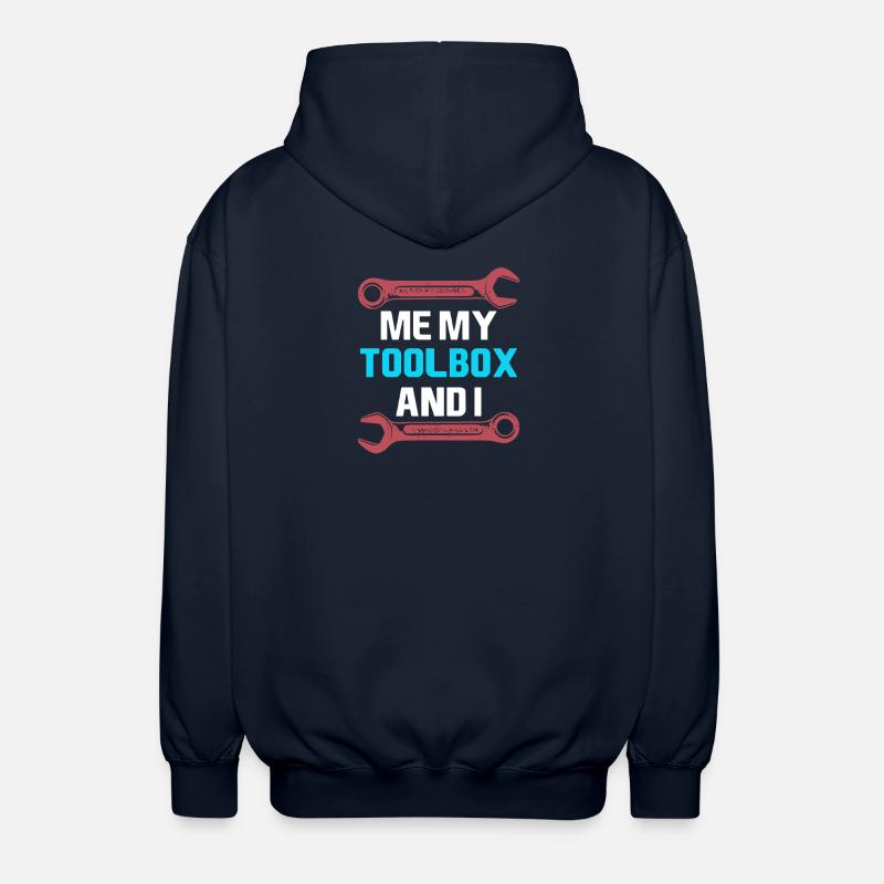 Mechanical Engineering Mechanical Engineer - Unisex Hooded Jacket - navy