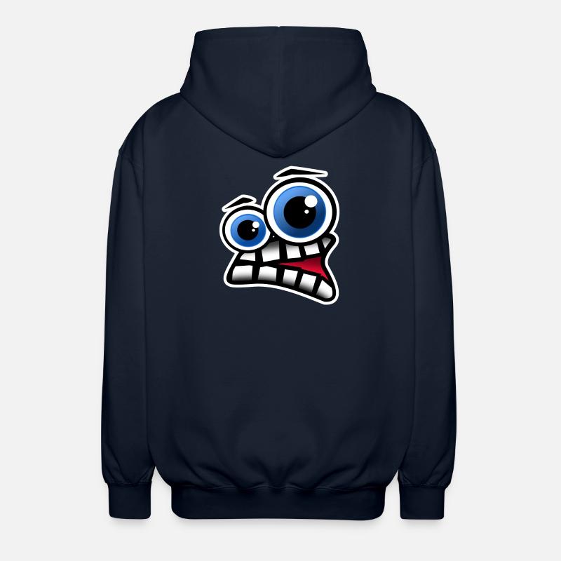 Face Comic - Veste à capuche unisexe - marine