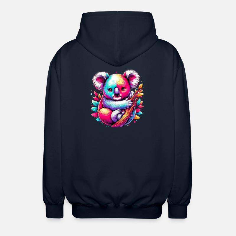 Koala - Veste à capuche unisexe - marine