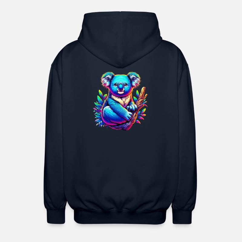 Koala - Veste à capuche unisexe - marine