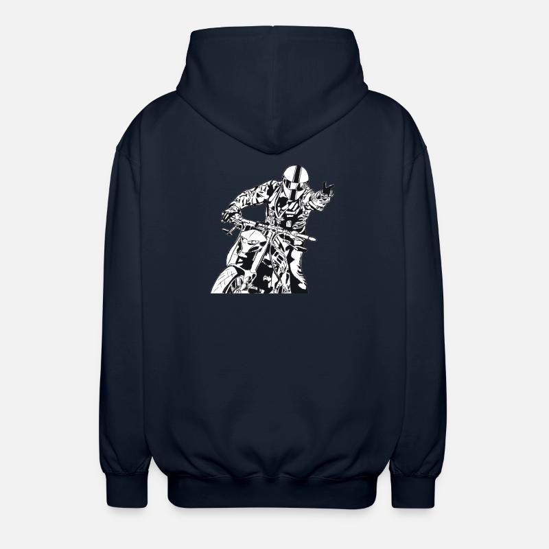 Streetfighter - Unisex Kapuzenjacke - Navy