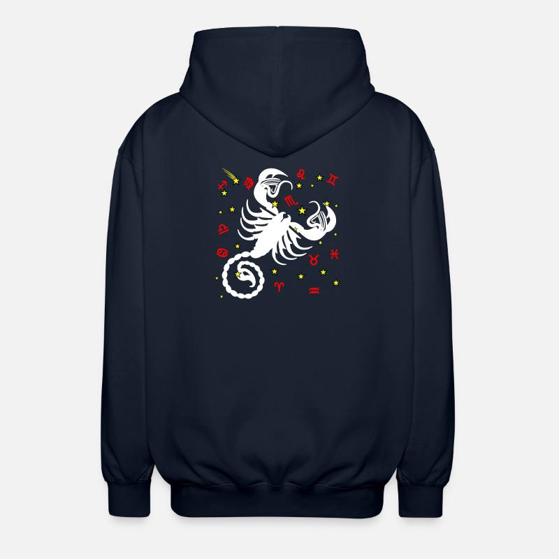 Couleur Scorpion - Veste à capuche unisexe - marine