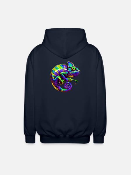 Chameleon - Unisex Hooded Jacket - navy