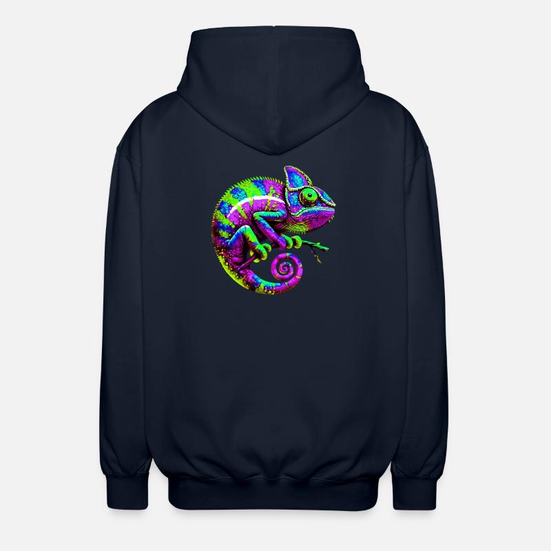 Chamäleon - Unisex Kapuzenjacke - Navy