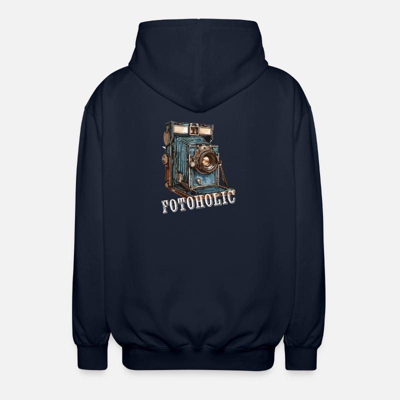 Fotoholic - Unisex Kapuzenjacke - Navy