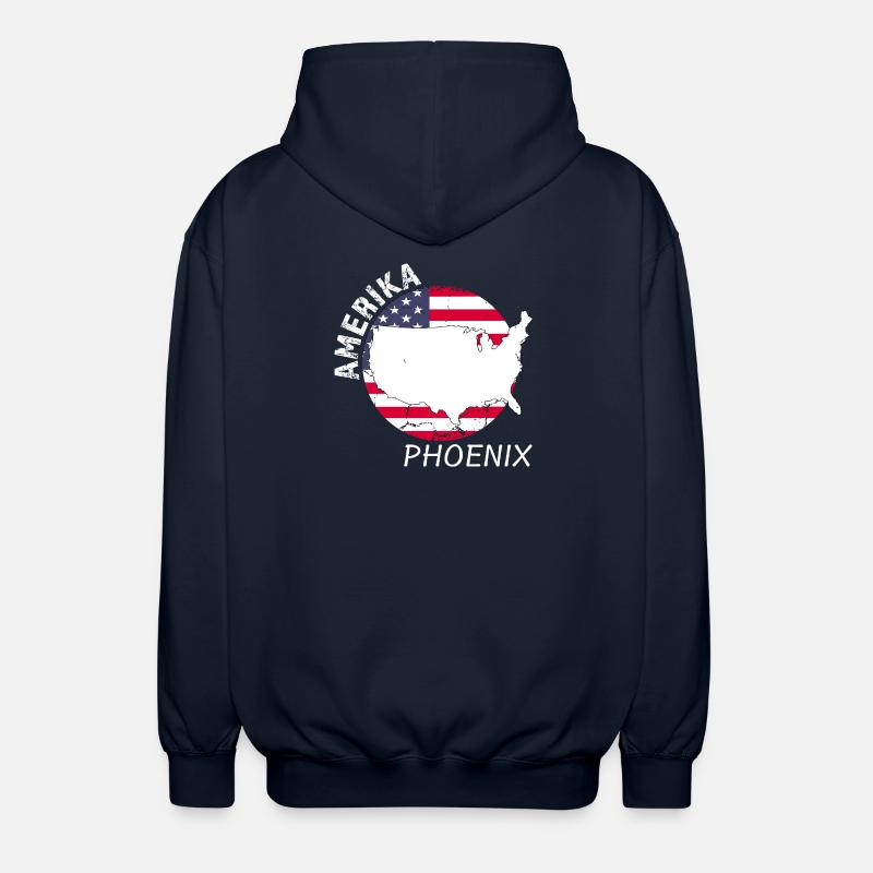 Phoenix - Unisex Kapuzenjacke - Navy