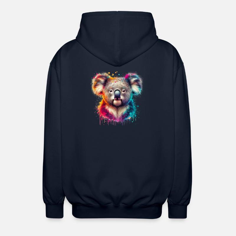 Koala - Veste à capuche unisexe - marine