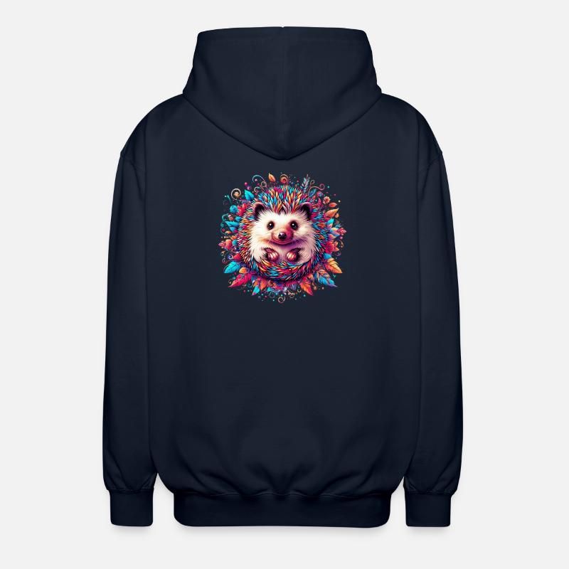 Igel - Unisex Kapuzenjacke - Navy