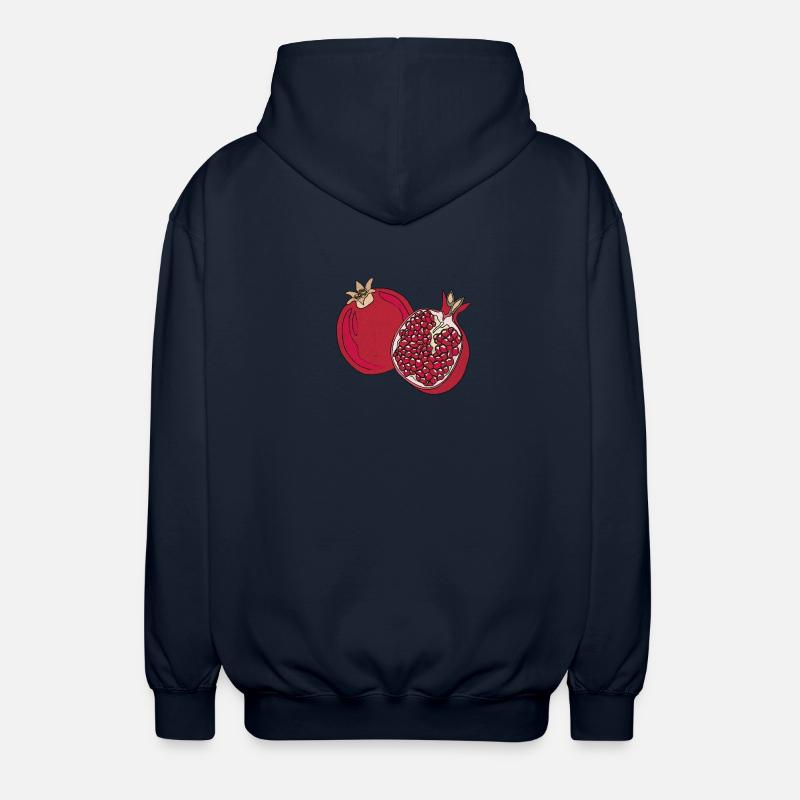 Pamplemousse d’été fruit savoureux plaisir cadeau - Veste à capuche unisexe - marine