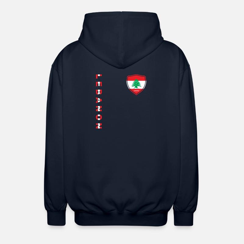 Libanon Beirut Libanese Libanesin Libanesisch LBN - Unisex Kapuzenjacke - Navy
