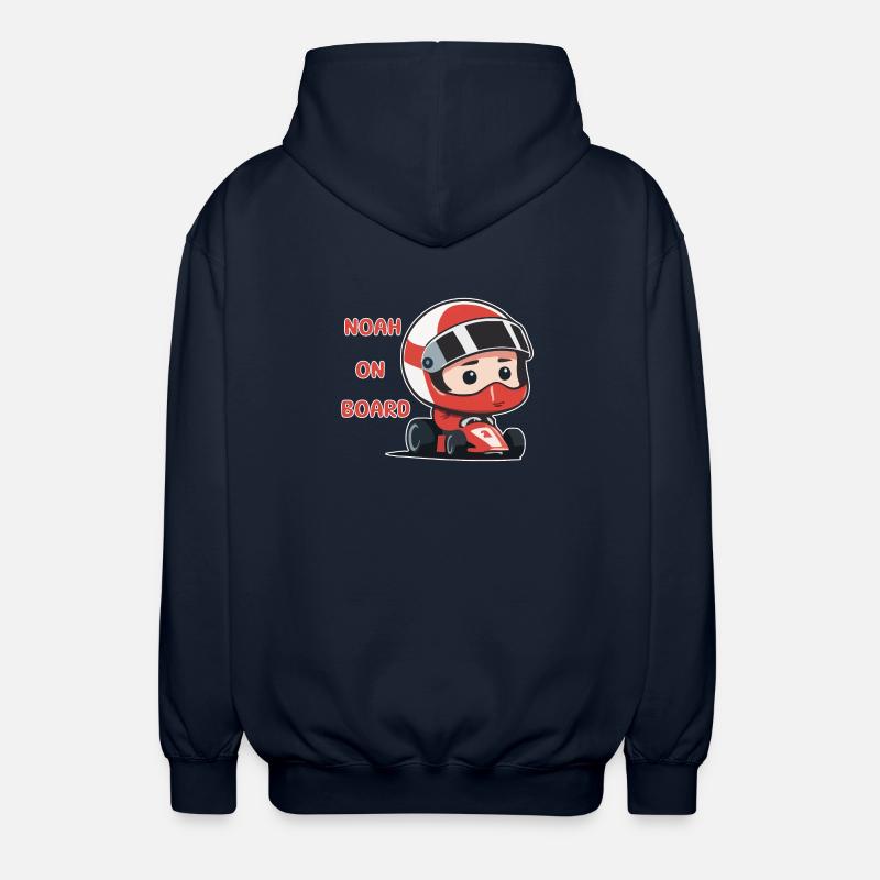 Noah on board - Unisex Kapuzenjacke - Navy
