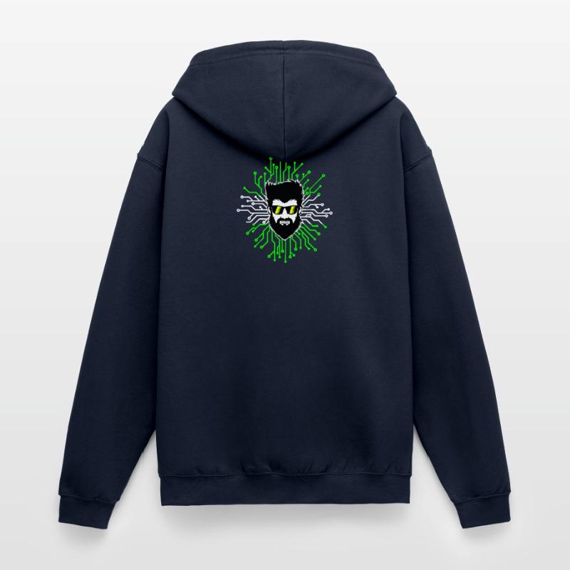 Computerfreak Developer Open Source Code Skripting Unisex Kapuzenjacke