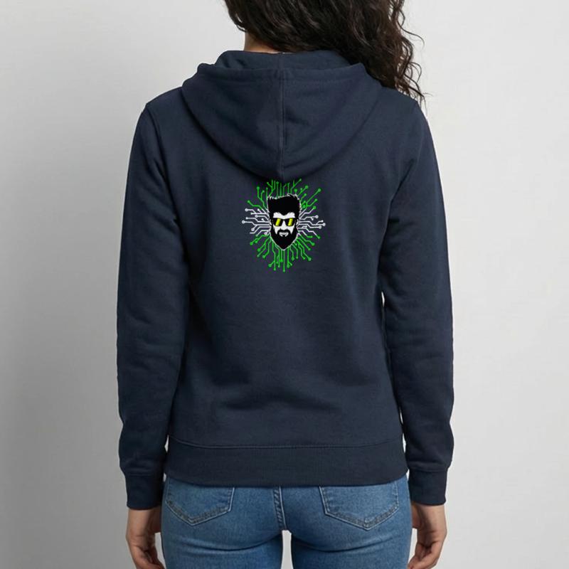 Computerfreak Developer Open Source Code Skripting Unisex Kapuzenjacke