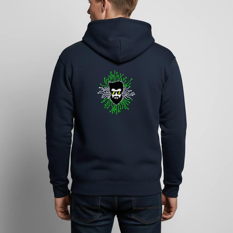 Computerfreak Developer Open Source Code Skripting Unisex Kapuzenjacke