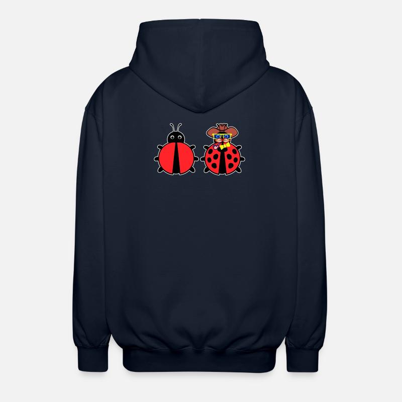 Bugs Bugfixing Debug Developer Computergeek - Unisex Hooded Jacket - navy