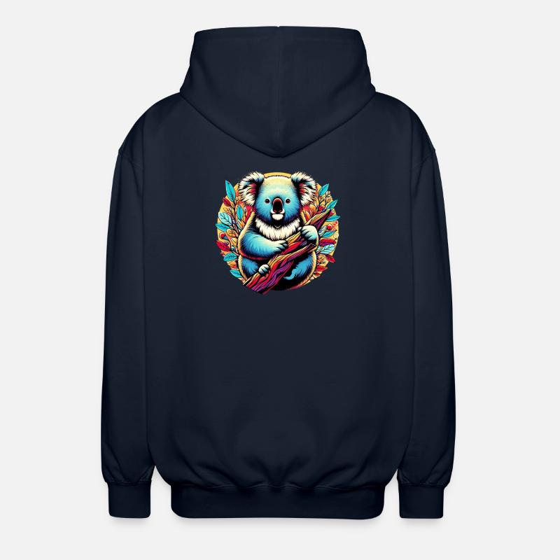 Koala - Veste à capuche unisexe - marine