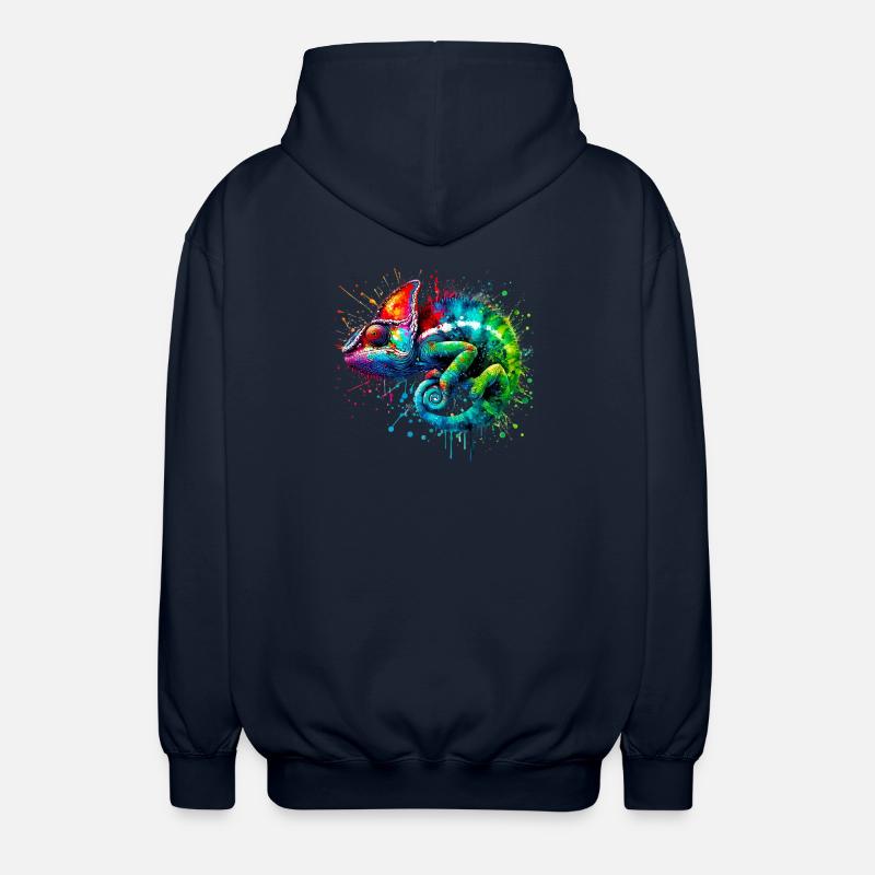 Caméléon - Veste à capuche unisexe - marine