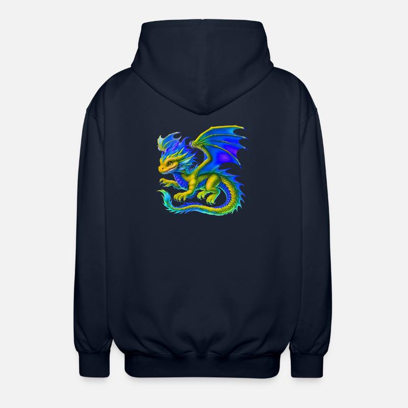 Dragon - Veste à capuche unisexe - marine