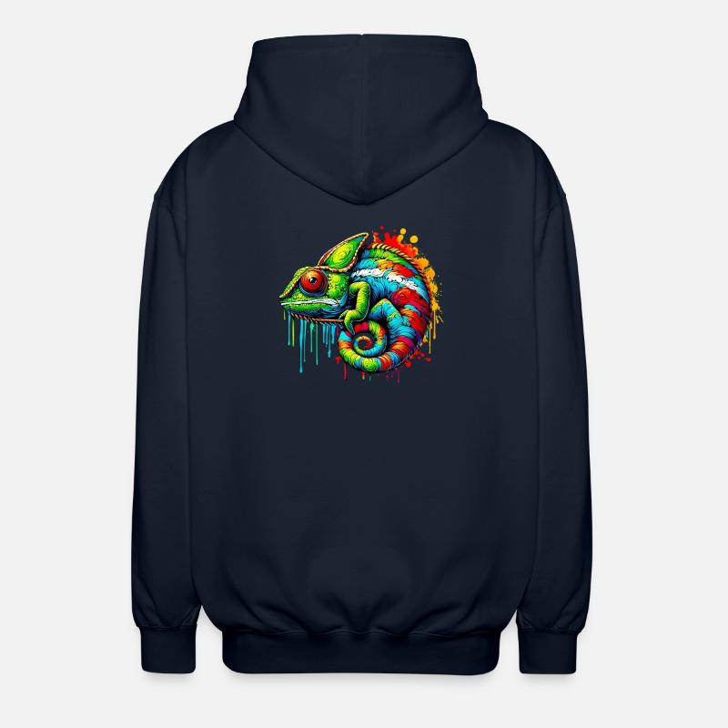 Chameleon - Unisex Hooded Jacket - navy