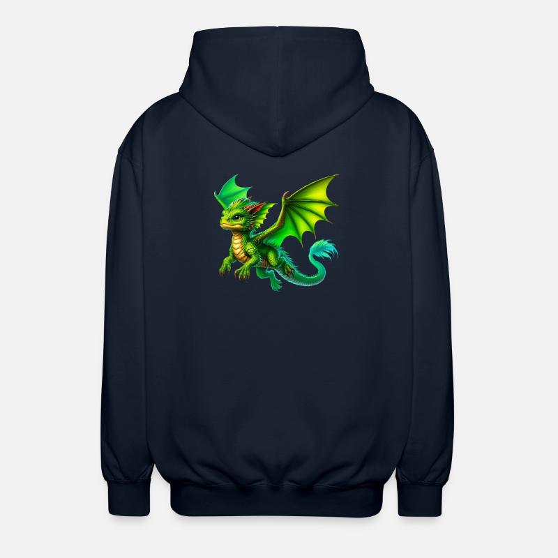 Dragon - Veste à capuche unisexe - marine