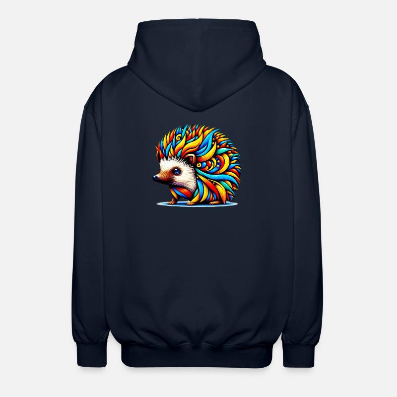 Igel - Unisex Kapuzenjacke - Navy
