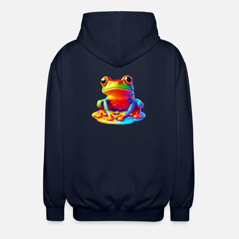 Grenouille - Veste à capuche unisexe - marine