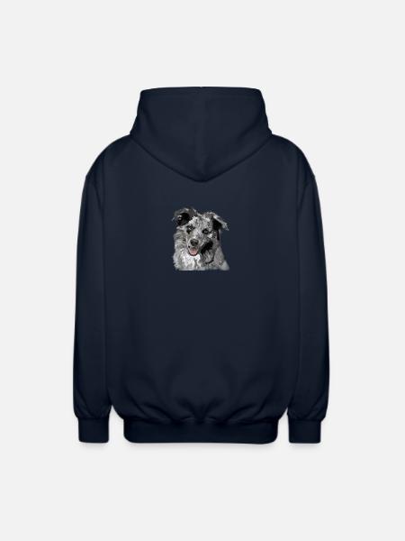 Australian Shepherd - Unisex Kapuzenjacke - Navy